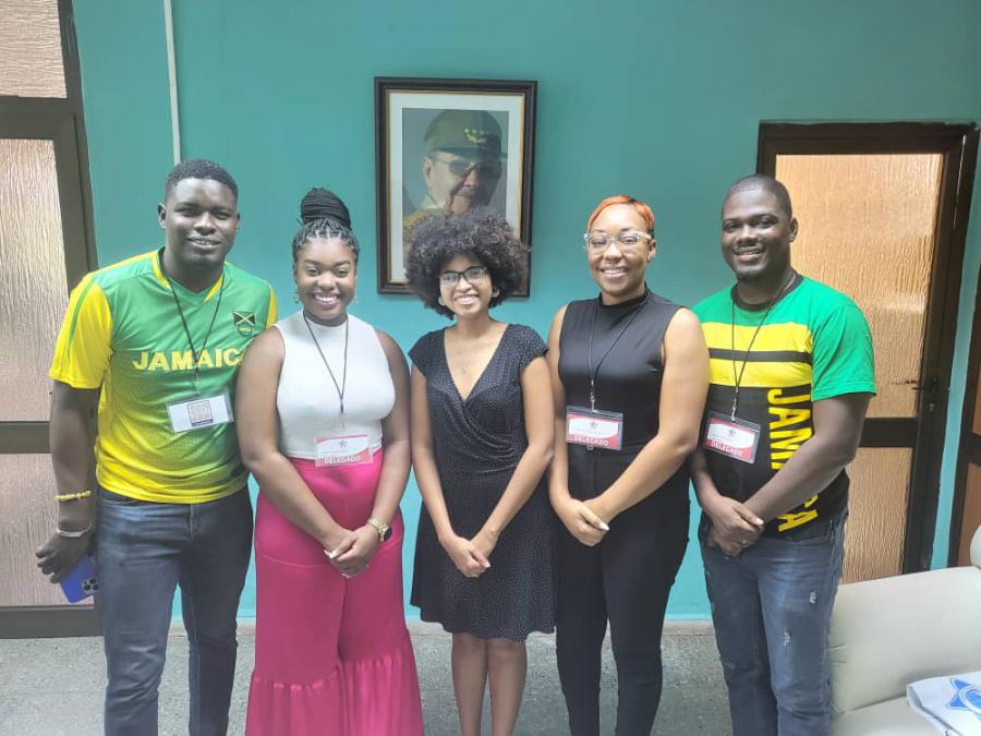PNPYO delegation visits Cuba