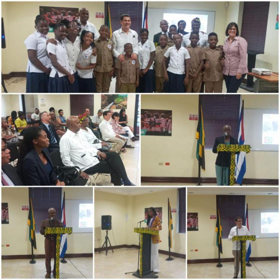 Recuerdan 155 aniversario del inicio de las guerras de independencia en Cuba y los 131 años del arribo de José Martí a Jamaica 