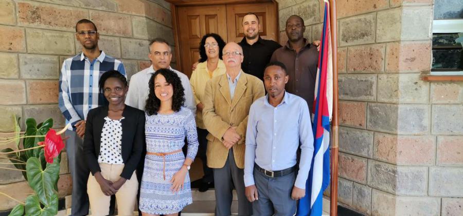 Cuban embassy in Kenya commemorates the 154th anniversary of the start of the independence war