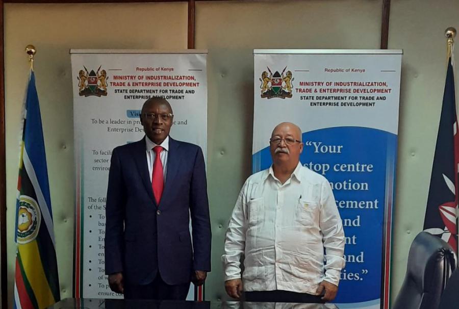 Cuba and Kenya commit to strengthening economic, trade and cooperation relations