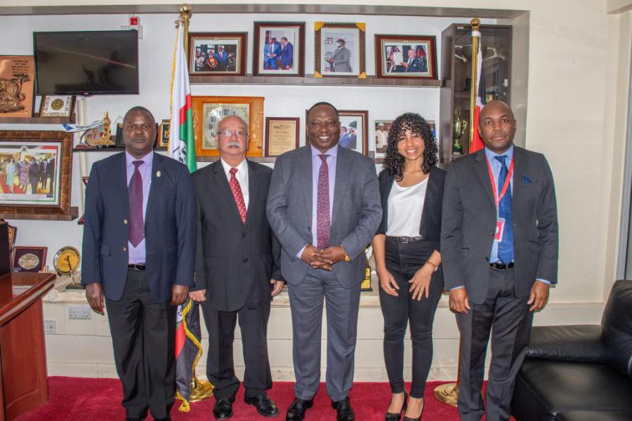 Cuban Ambassador in Nairobi was received by the KNCCI President