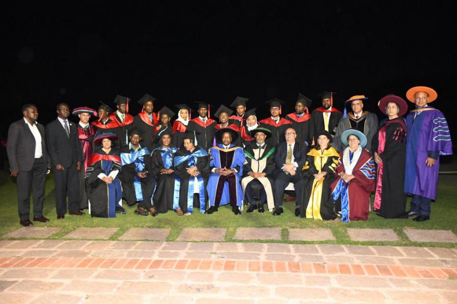 Graduation for Kenyan health professionals who studied in Cuba
