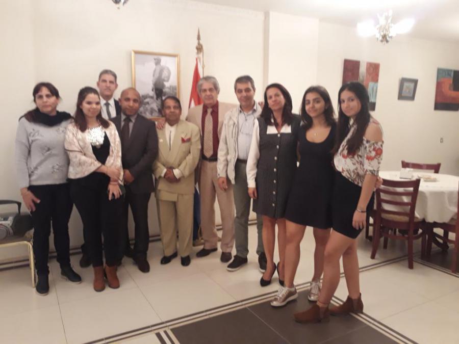 Cubanos residentes en Kuwait se reúnen para celebrar Triunfo de la Revolución 