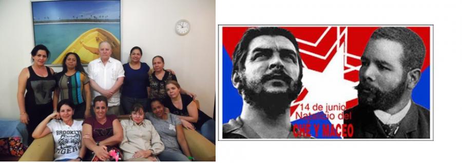 In Kuwait was celebrated the birth of Maceo and Che 
