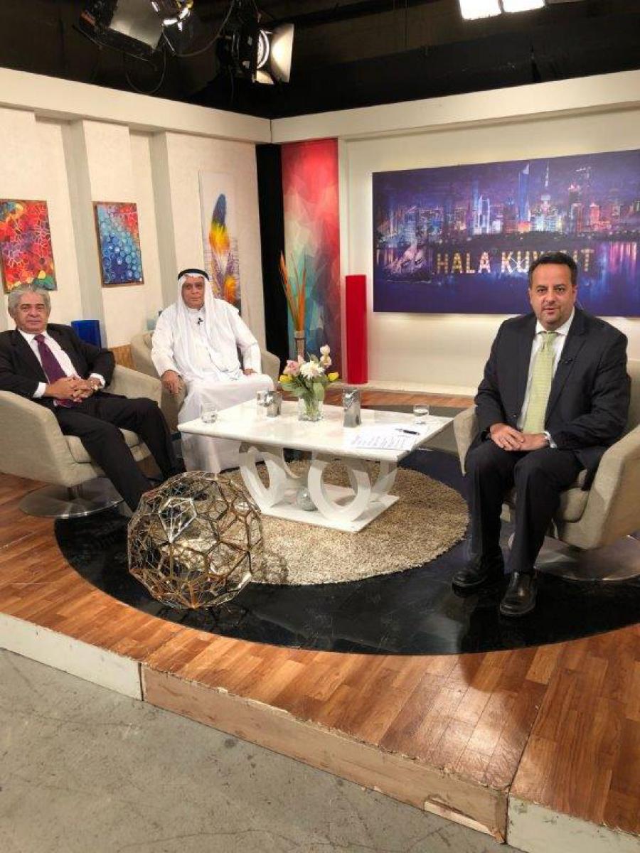 Embajador cubano realiza segunda presentación en la Television Kuwaití Embajador cubano realiza segunda presentación en la Television Kuwaití