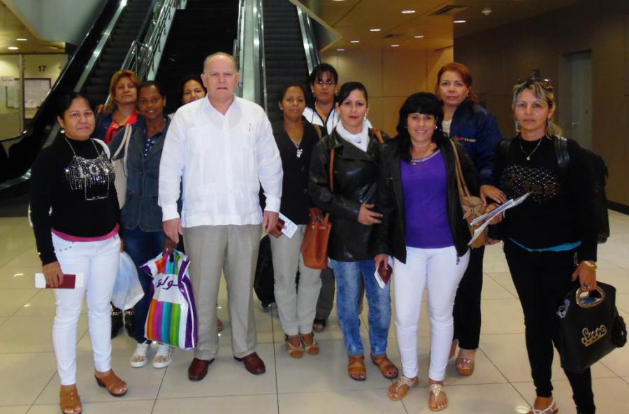 Group of Cuban nurses come to Kuwait to start cooperation in this field of health