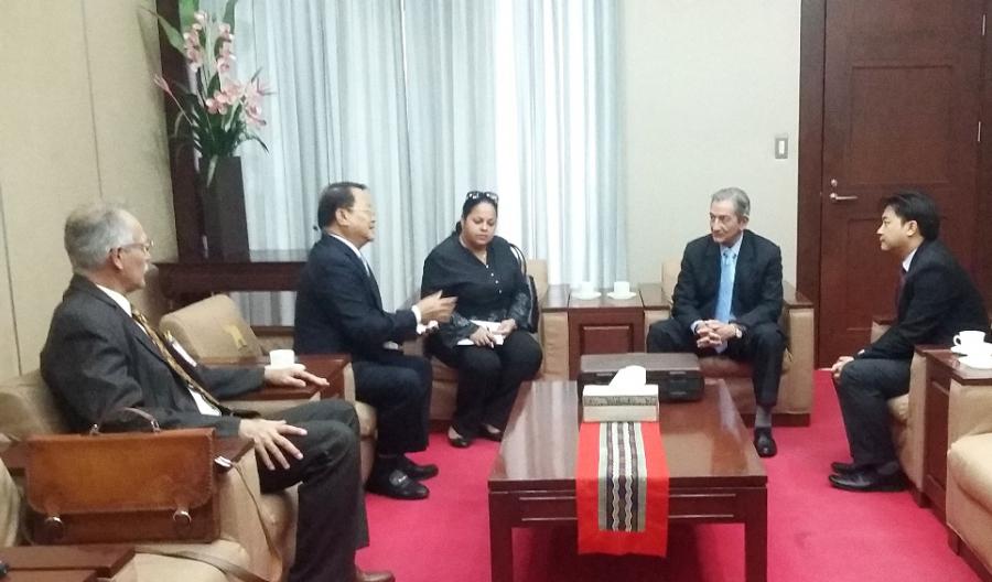 Llegada Delegación del PCC