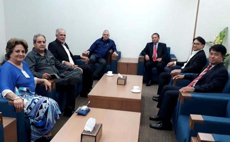 Concluye la visita oficial a la RDP Lao del Secretario del Consejo de Estado de la República de Cuba.