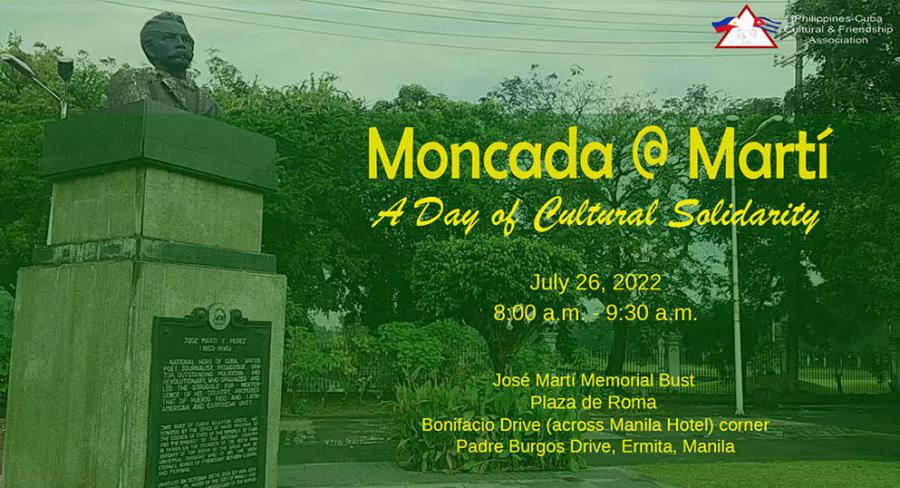 MONCADA @MARTI: A Day of Cultural Solidarity
