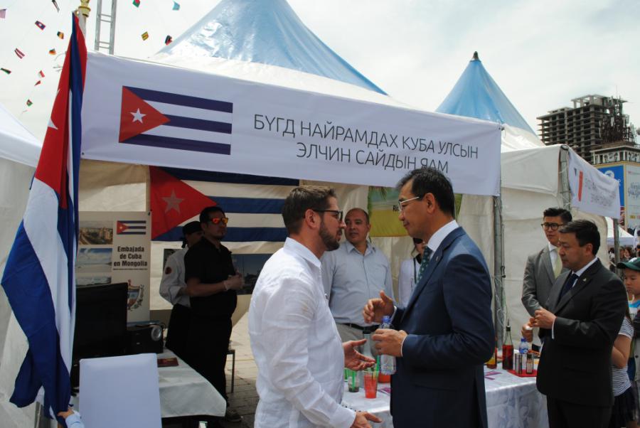 Cuba present in "Open Day" organized by Ministry of Foreign Affairs Mongolia.