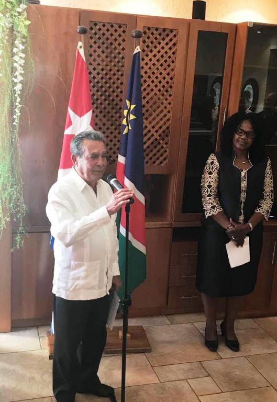 Embajada de Cuba en Namibia conmemora Aniversario 59 del Triunfo de la Revolución Cubana.
