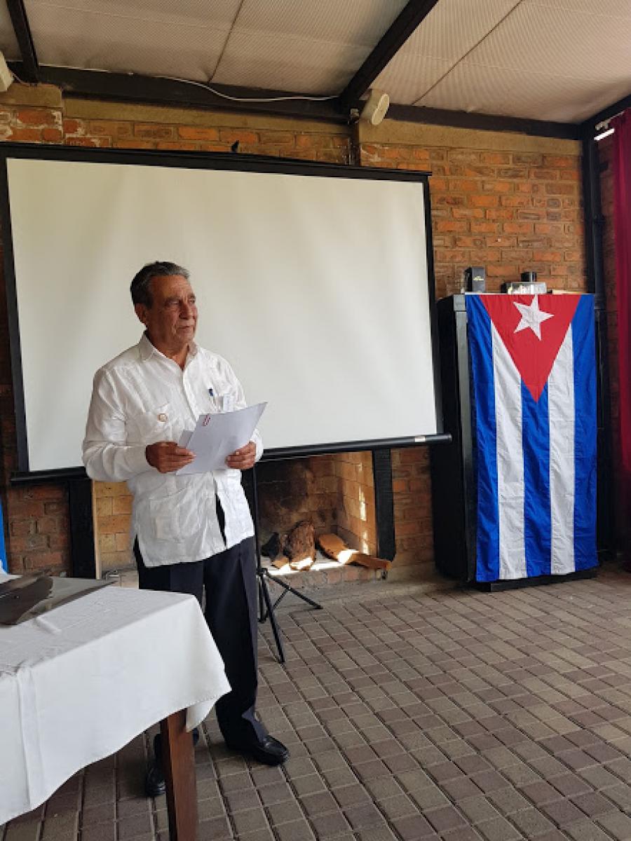 Cuban Medical Brigade in Namibia celebrates its XXI Scientific Forum.