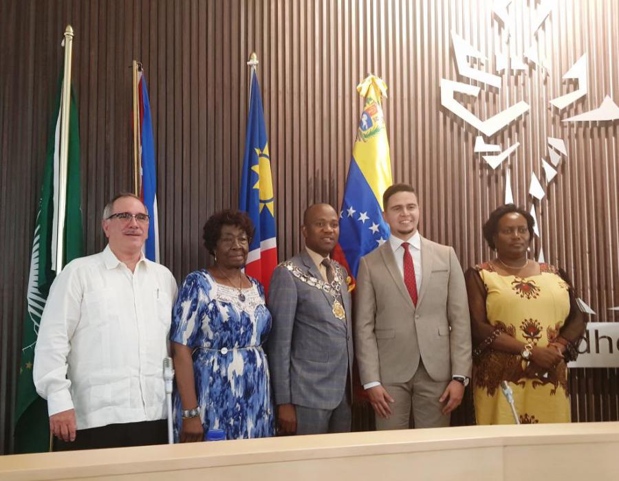 Launched Namibian, Cuban and Venezuelan film festival in Windhoek.