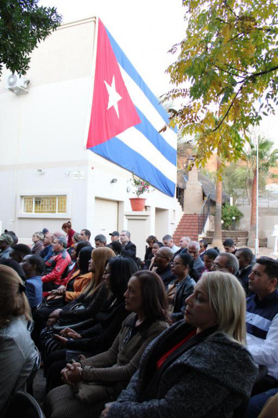 Día de la Rebeldía Nacional celebrado por cubanos y namibios.