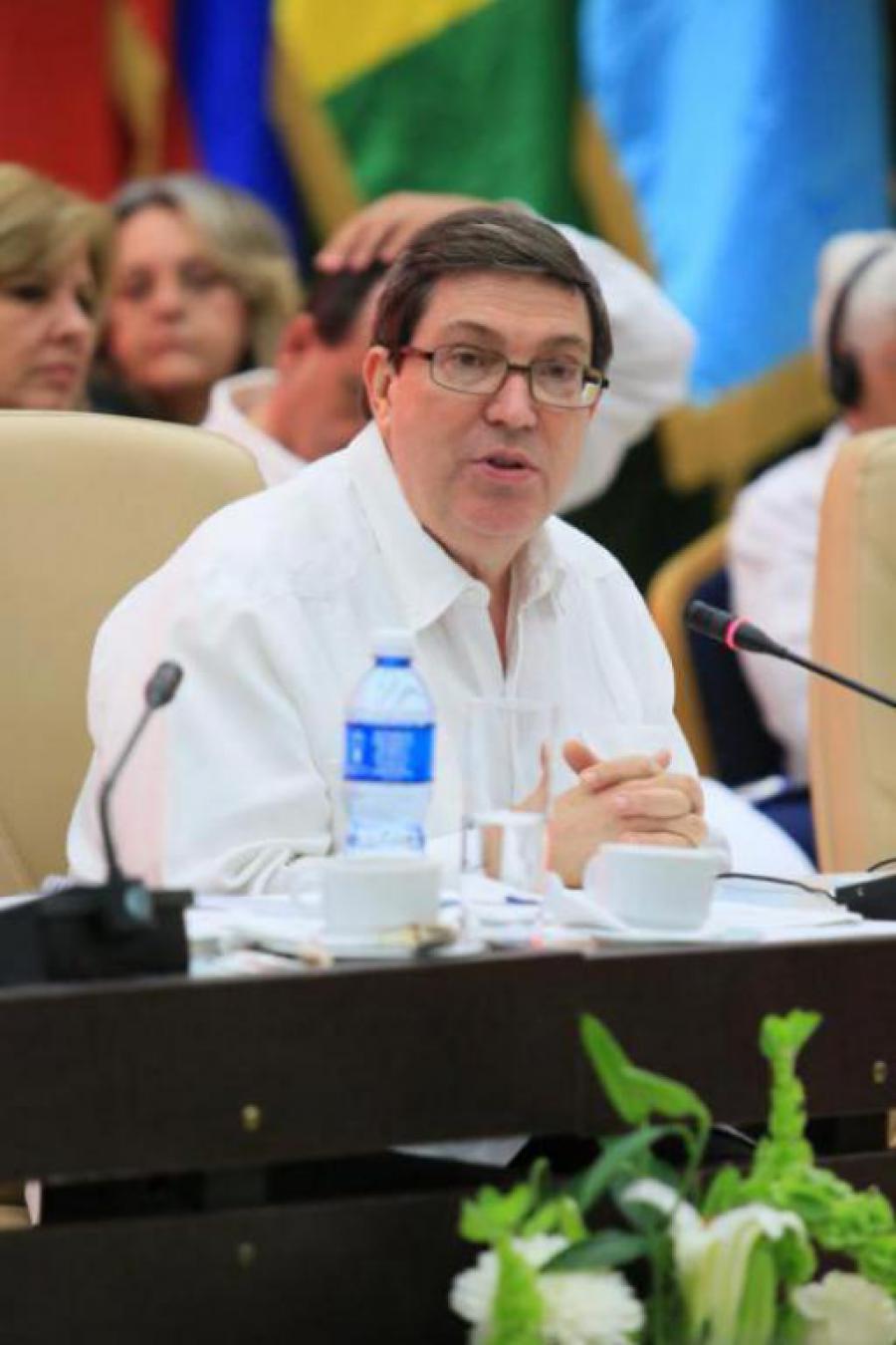 Expone canciller cubano resultados de XV Consejo Político del ALBA