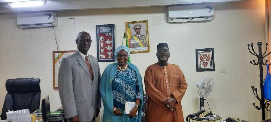 Le Chargé d'Affaires de Cuba et les responsables de l'Ambassade de la République du Mali au Niger tiennent une réunion