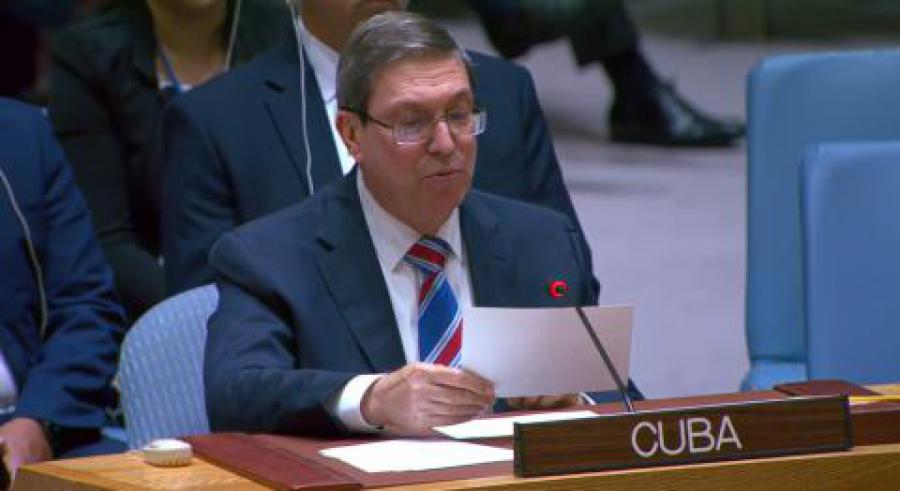 “La defensa de los propósitos y principios de la Carta de las Naciones Unidas y el fortalecimiento del sistema internacional centrado en la ONU”