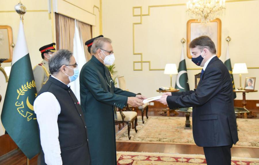 Presentación cartas credenciales Pakistán