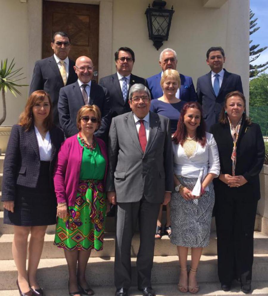Encuentro entre embajadores latinoamericanos y caribeños y Presidente del Parlamento de Portugal