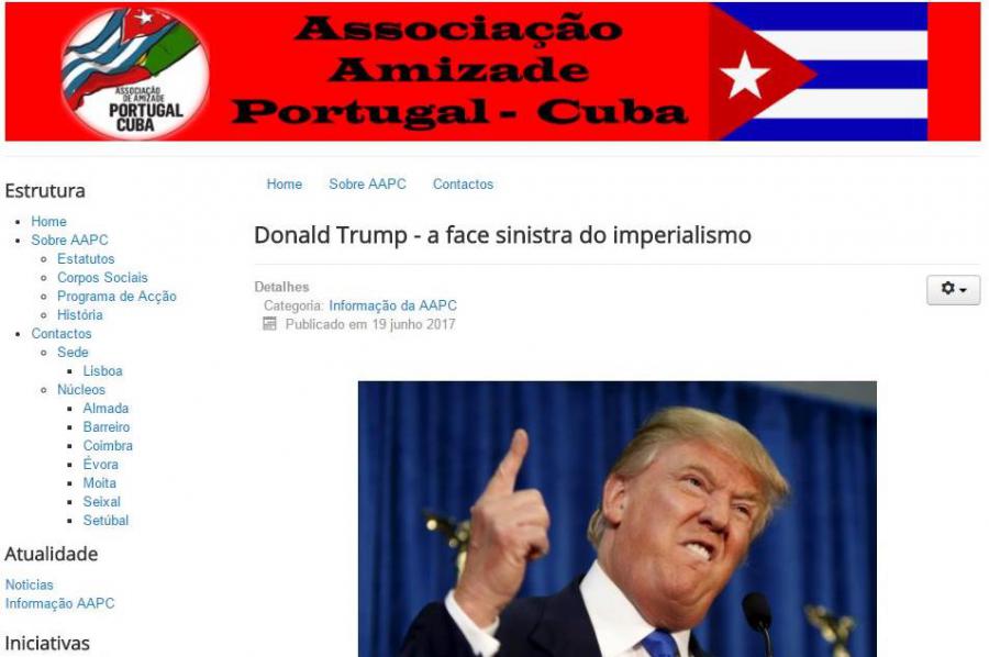 Asociación de Amistad Portugal-Cuba reafirma solidaridad en respuesta a Trump 