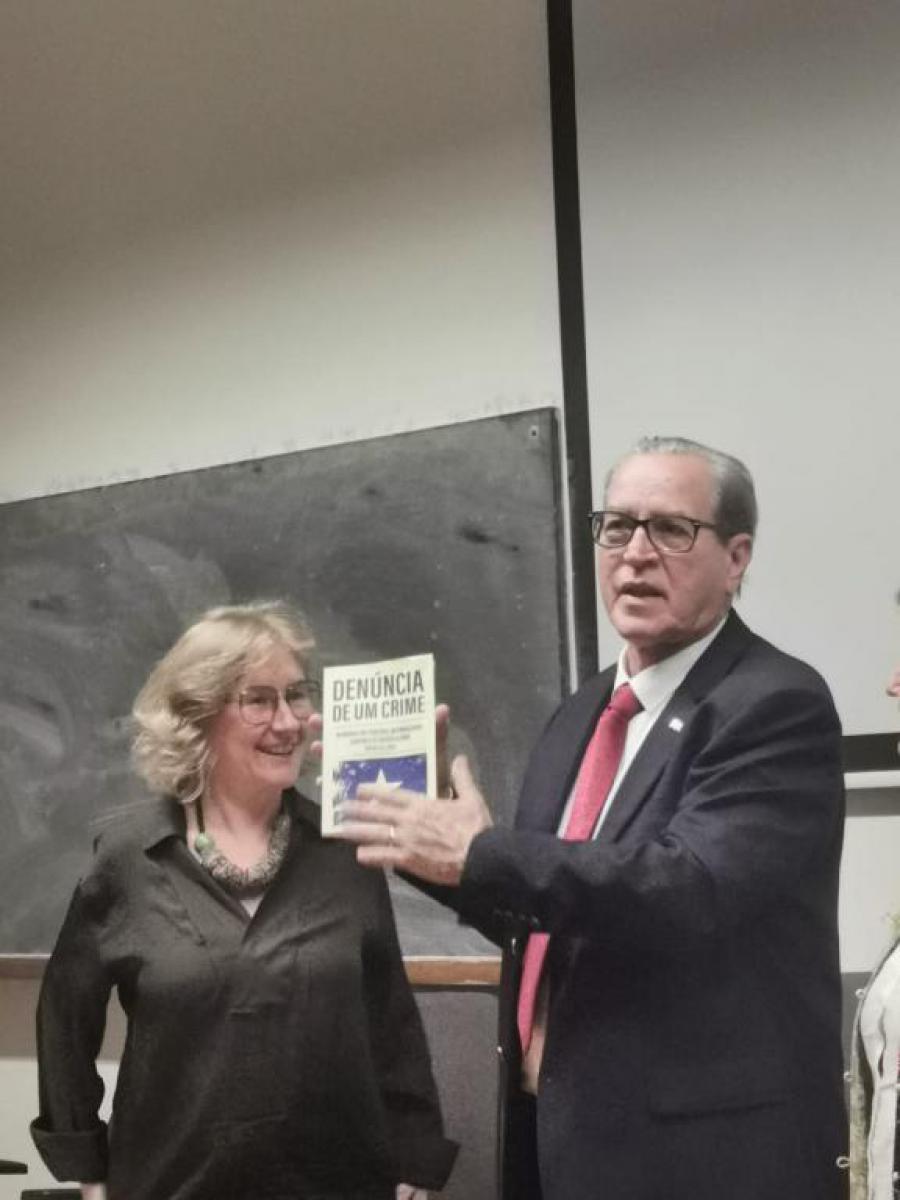 Presentan en Lisboa libro sobre Tribunal Internacional contra el Bloqueo a Cuba