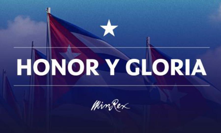 Información del Gobierno Revolucionario sobre homenaje póstumo a combatientes cubanos caídos en cumplimiento del deber en la República Bolivariana de Venezuela