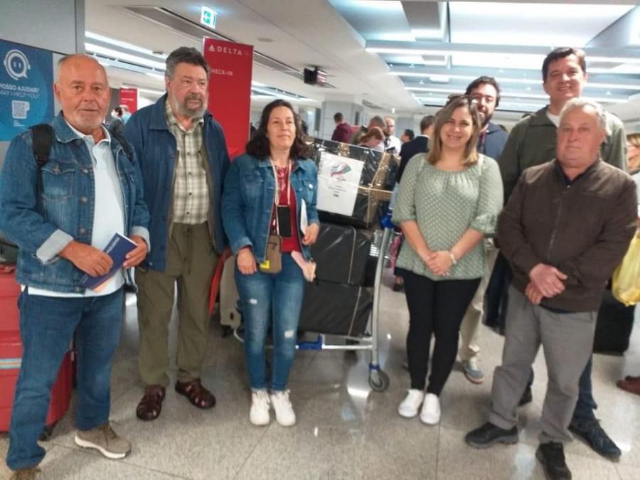 Movimiento de solidaridad con Cuba en Portugal participa en la XVI Brigada Internacional 1º de Mayo