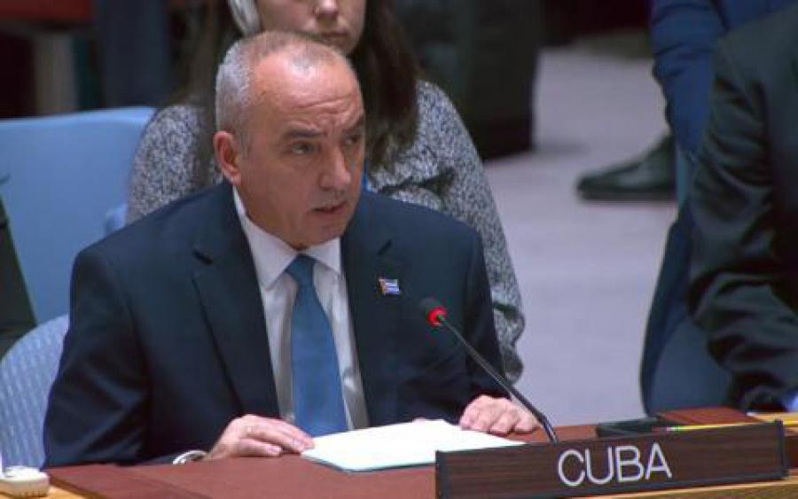 Intervención de la República de Cuba en la Reunión de emergencia del Consejo de Seguridad sobre la agresión militar de EE.UU. contra Venezuela. 5 de enero de 2026.