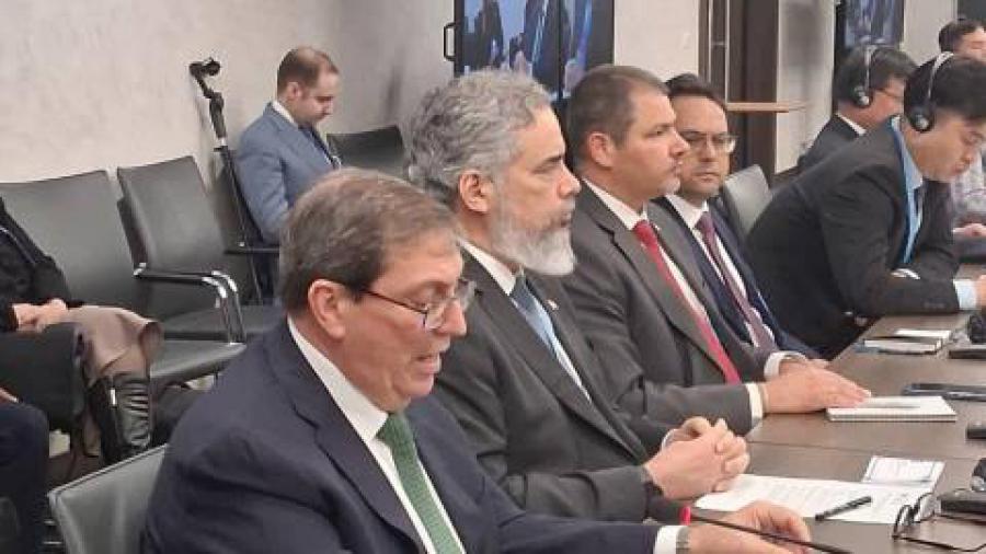 Intervención del ministro de Relaciones Exteriores de la República de Cuba, Excmo. Sr. Bruno Rodríguez Parrilla, en reunión del Grupo de Amigos en Defensa de la Carta de las Naciones Unidas (GADC). 23 de febrero de 2026, Ginebra Intervención del ministro de Relaciones Exteriores de la República de Cuba, Excmo. Sr. Bruno Rodríguez Parrilla, en reunión del Grupo de Amigos en Defensa de la Carta de las Naciones Unidas (GADC). 23 de febrero de 2026, Ginebra