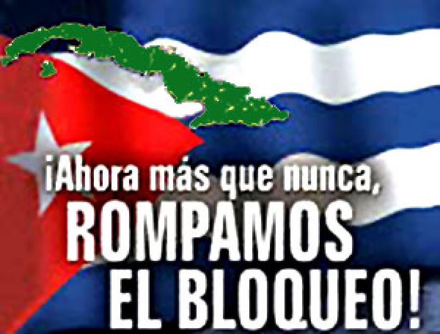 No al bloqueo