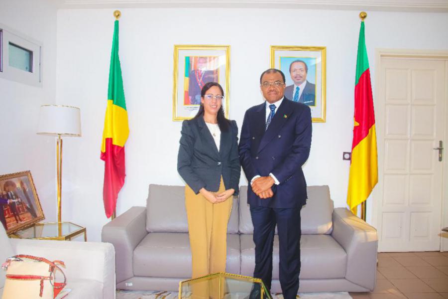 Vue de courtoisie de l'ambassade du Cameroun