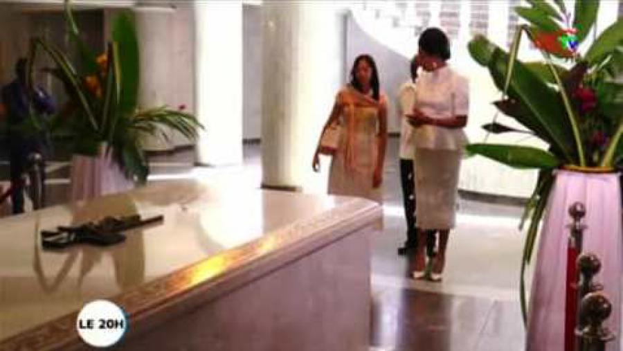 Embajadora de Cuba visita Memorial Pierre Savorgnan de Brazzaville