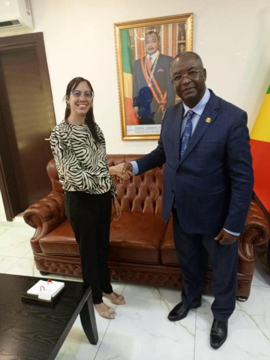 Encuentro con Ministro de Salud y Población de República del Congo, Profesor Dr. Jean-Rosaire Ibara