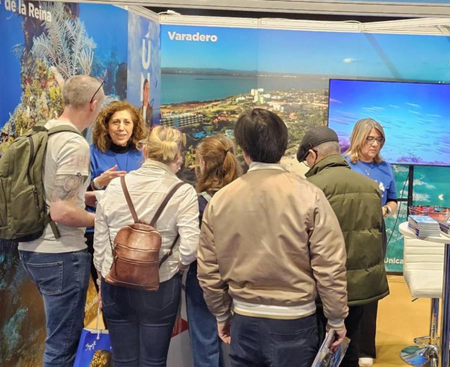 United Kingdom (01/03/2025) - The Cuban tourism office in the United Kingdom participated in the Go Diving Show, held last weekend in the English city of Coventry. With the aim of promoting the attractions of the Cuban archipelago for the practice of diving, Cuba had a stand located in the Caribbean area, where it shared with other countries in the region, consolidating the ties of cooperation and brotherhood.