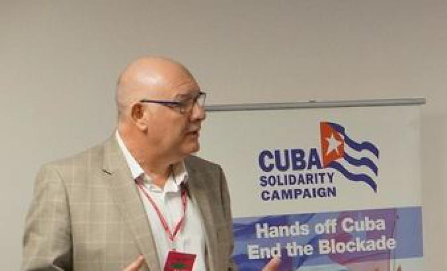 British CWU calls for the end to US blockade against Cuba