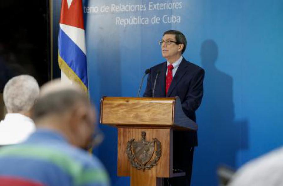 Declaraciones del Ministro Bruno Rodríguez Parrilla a la prensa nacional y extranjera
