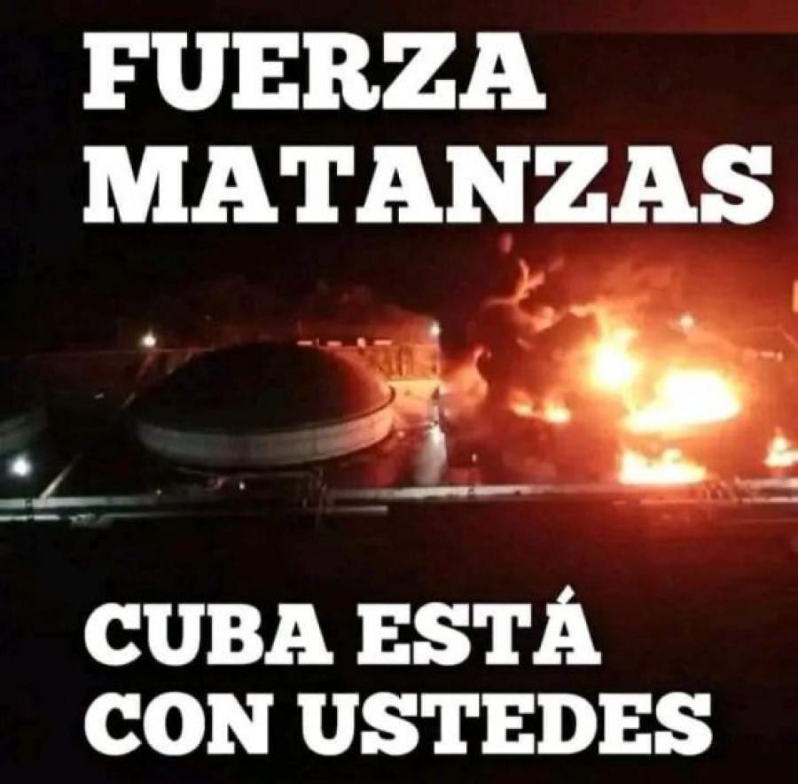 Asociación "Cubanos en UK" envía mensaje de solidaridad ante lamentable incidente en Matanzas.