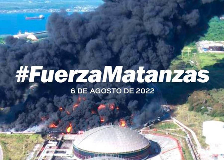 El Grupo Comunista Revolucionario y la organización Rock Around the Blockade ratifican solidaridad con Cuba ante accidente en Matanzas.