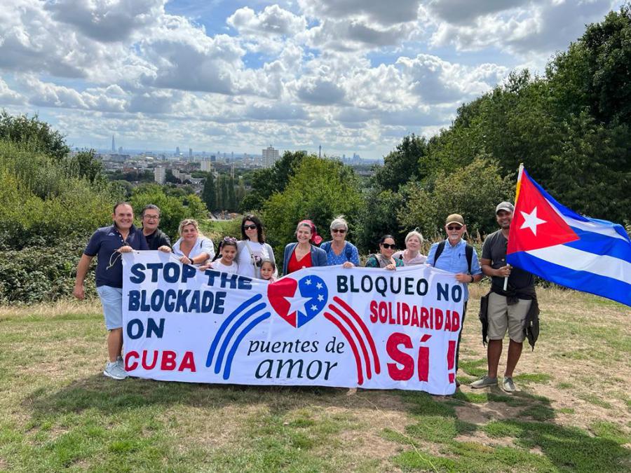 “Cubanos en UK” se suma a la campaña internacional “Puentes de Amor” y envía nuevo donativo a Cuba.