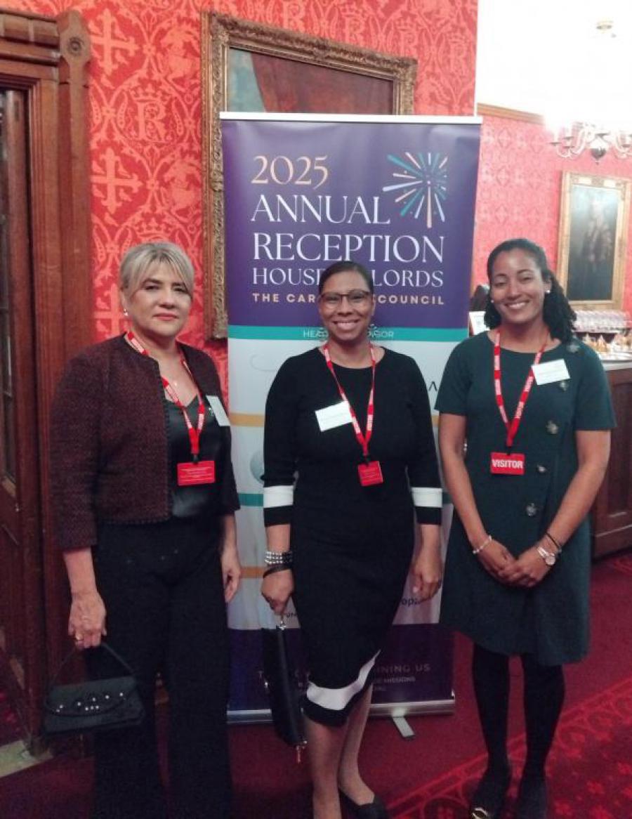 El 22 de mayo se celebró en la sede del Parlamento británico, la Recepción Anual del Caribbean Council, evento que reunió a representantes del sector empresarial británico, organismos gubernamentales y diplomáticos acreditados en el Reino Unido.
