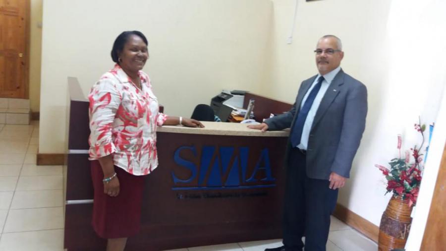 Cuban Ambassador visits the Office of the Saint Lucia Manufacturers’ Association