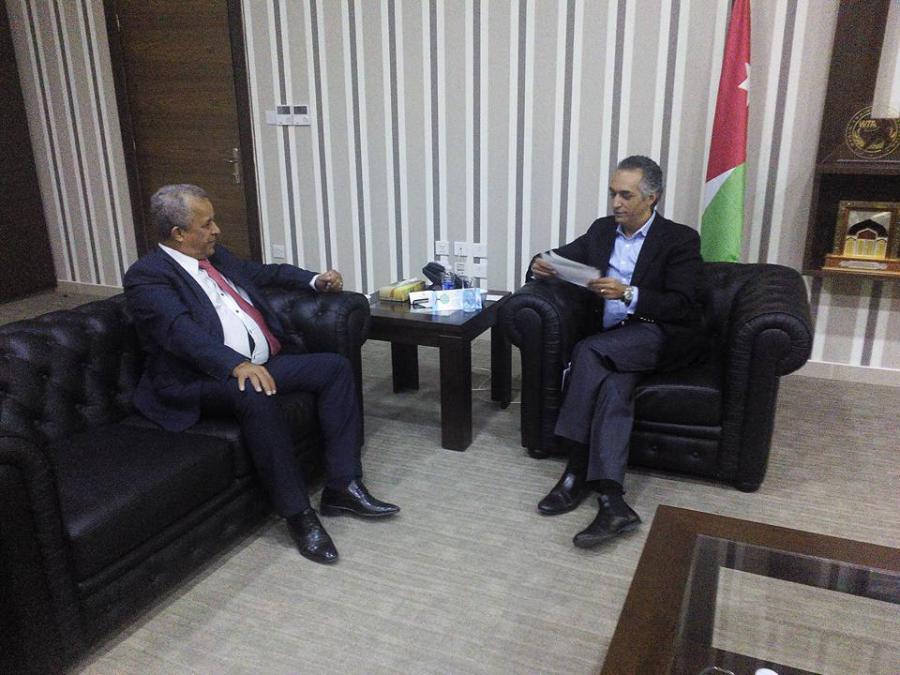Visita de Héctor Igarza, director de África Norte y Medio Oriente, a Jordania.