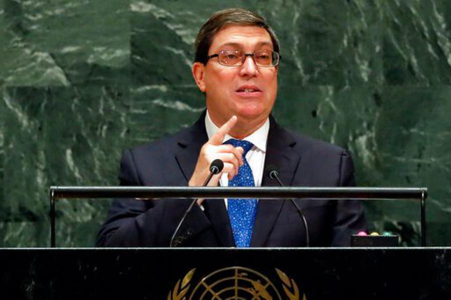 Fragmento sobre Siria en discurso del Canciller Bruno Rodríguez Parrilla en la ONU