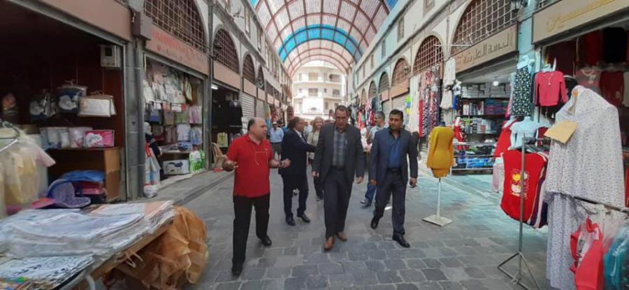 Visita de trabajo a la ciudad de Homs