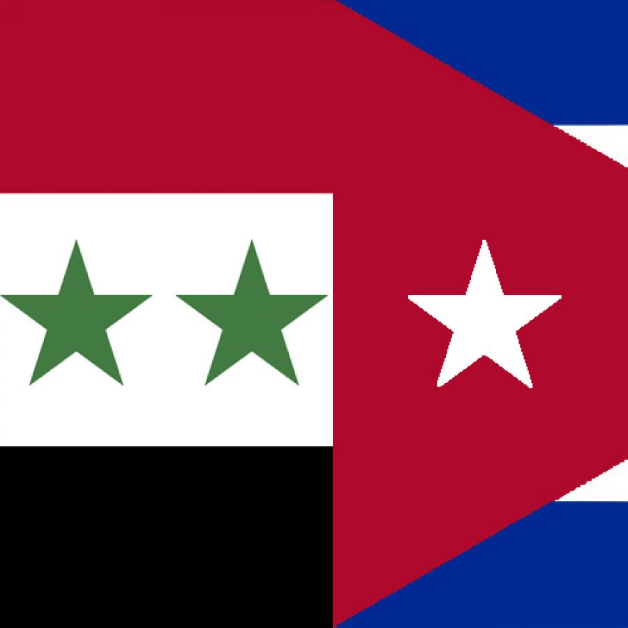 DECLARACIÓN DEL GRUPO PARLAMENTARIO DE AMISTAD CUBA-SIRIA