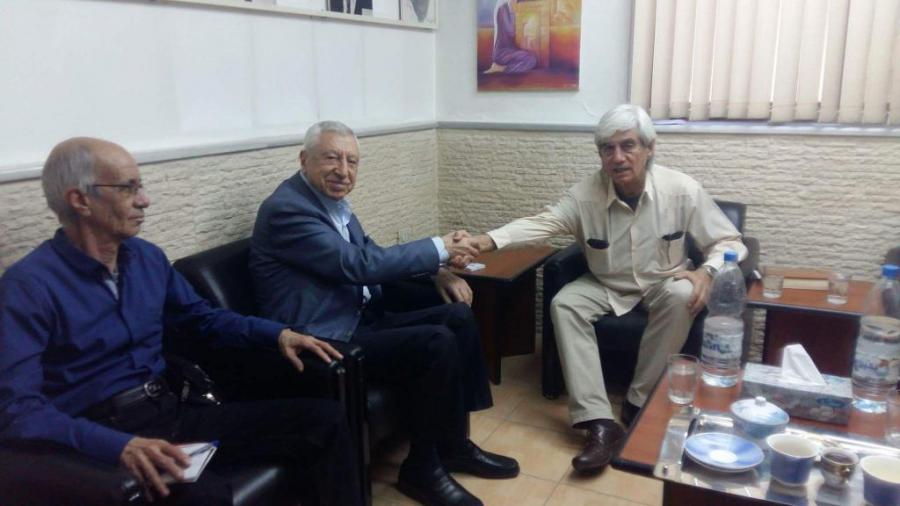 Se reúne Embajador cubano con el Secretario General del Frente Democrático para la Liberación de Palestina (FDLP)