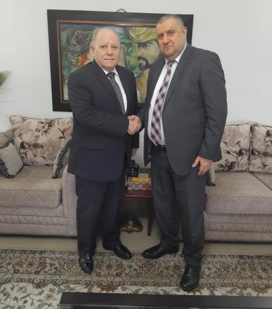 El embajador de Cuba en Sri Lanka recibe a embajador de Palestina