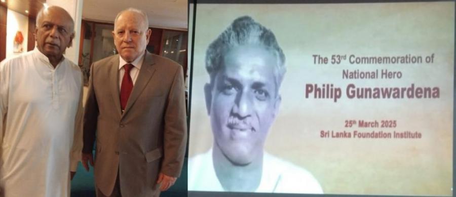Participa embajador de Cuba en homenaje al héroe nacional de Sri Lanka