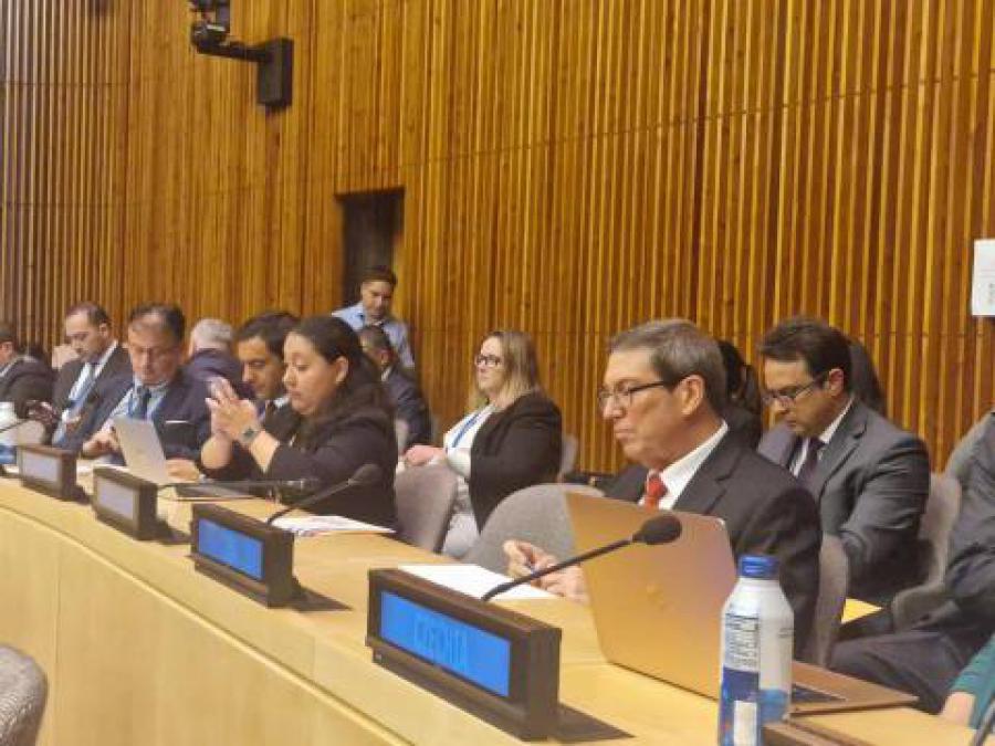 Discurso pronunciado por el ministro de Relaciones Exteriores de la República de Cuba, Bruno Rodríguez Parrilla, en la Reunión Ministerial del G20