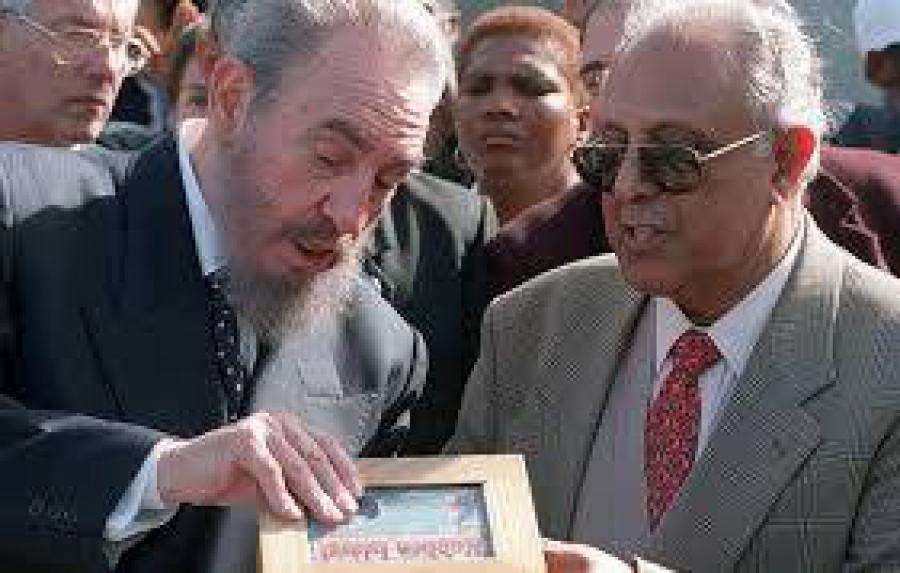 Fidel and Comrade Ahmed Kathrada